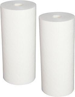 CFS – 2 Pack Water Filter Cartridges Compatible with RS18-SS2-S06 84637, WPX5BB97P, PC10, 355214-45, 355215-45, WP10BB97P WP5BB97P Models – Whole House Replacement Filter Cartridge, 5 Micron – White