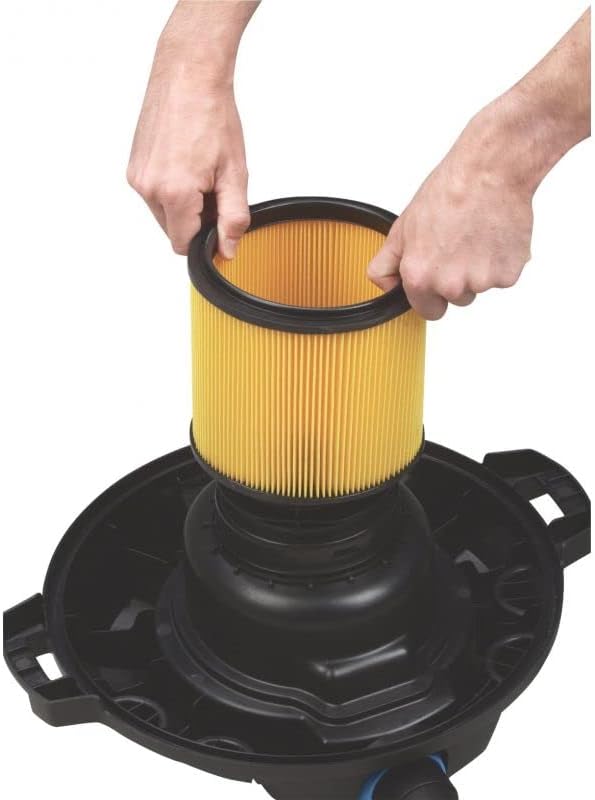 2 Pack Standard Cartridge Filter Replacement for Vacmaster Filter VCFS, compatible with Vacmaster 5-16 Gallon Wet/Dry Vacs, VBV1210 filter. Also fit HART most Shop-Vac 5-20 Gal Vacs