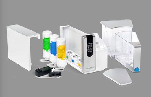 AquaTru Classic Countertop Water Filtration Purification System for PFAS & Other Contaminants with Exclusive Ultra Reverse Osmosis Technology (No Installation Required) | BPA Free (AquaTru Classic)