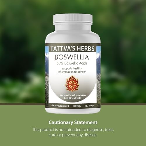 Tattva's Herbs Boswellia Serrata 500mg – Joint Support Supplement for Men & Women, Supercritical CO2 Extract, 240 Veggie Capsules (2-Pack) - 25 Years of Premium Service