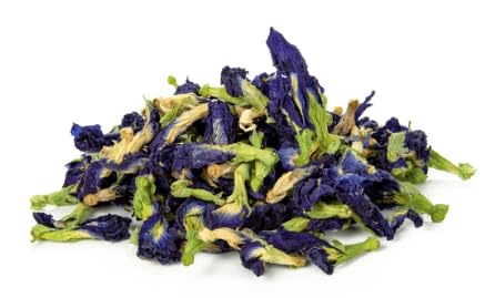 Butterfly Pea Flower Dried 4oz (300+ Cups) | Blue Butterfly Pea Flower Tea | Beautiful Blue Or Purple Food Coloring | Premium Quality | By Yogi's Giftยฎ