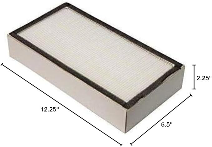 LifeSupplyUSA True HEPA Filter Replacement Compatible with Hunter 30966, 30747, 30748, 30750, 30856, 37748, 37750 Air Purifier