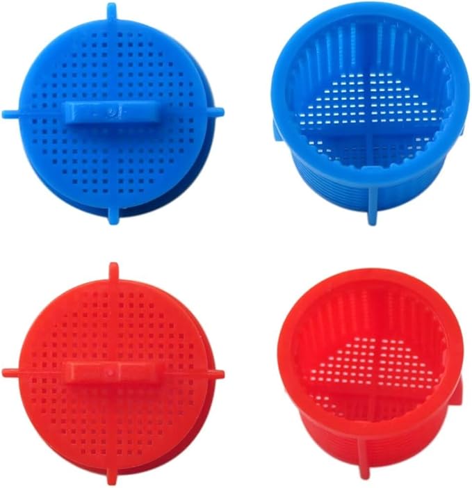 4-Pack AGM73269501 Washer Water Inlet Valve Filter Screen Compatible for Kenmore/LG Washing Machine 1810261, AP5202486, PS3618281, EAP3618281