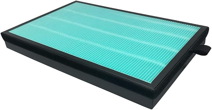 Nispira H04 3-In-1 True HEPA Filter Replacement Compatible with HIMOX Air Purifier H04 | Removes Smoke, Odor, Chemical VOCs | 1 Pack