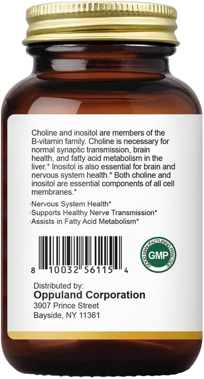 Choline & inositol 100 Veggie Capsule