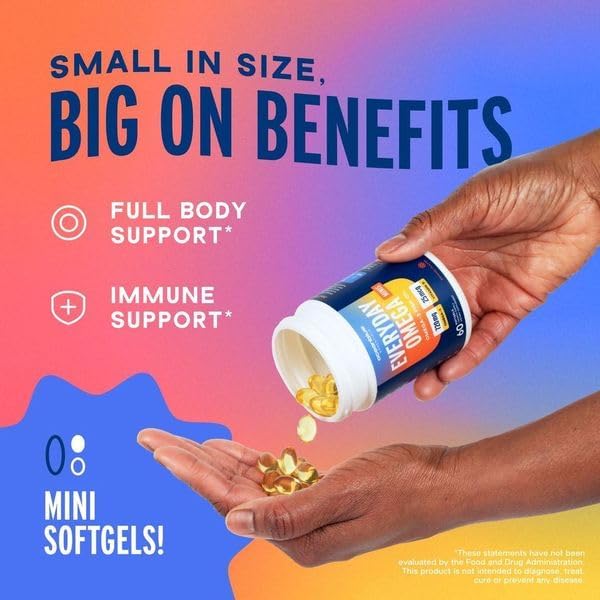 Oceanblue Omega-3 Bundle – 2100 Triple Strength 180ct + Essentials Everyday Omega Minis 60ct – High-Potency EPA, DHA, DPA with Vitamin D3 – Orange Flavor – Heart, Brain & Immune Support - 2 Pack