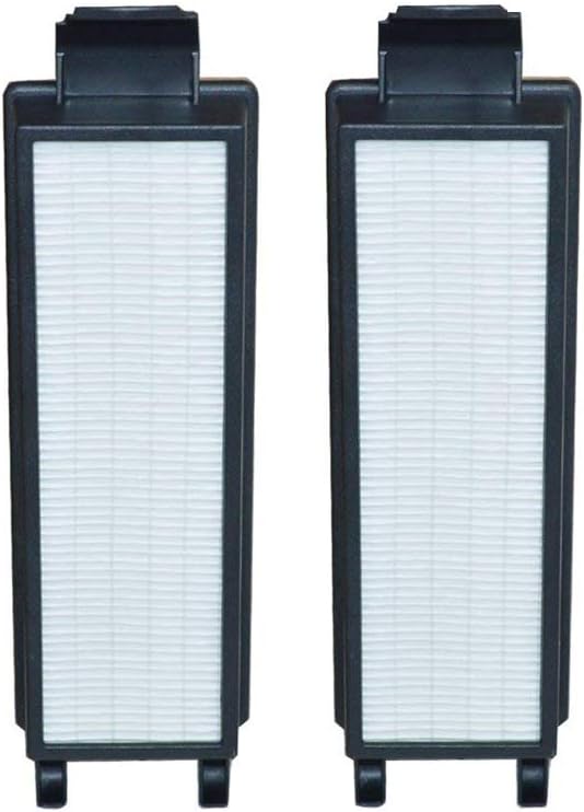EZ SPARES 2Pcs Vacuum Cleaner Eureka HF5 HF-5 Vacuum HEPA Filter Fits Part # 61830, 61830A, 61840 WASHABLE & REUSABLE Eureka Attachment