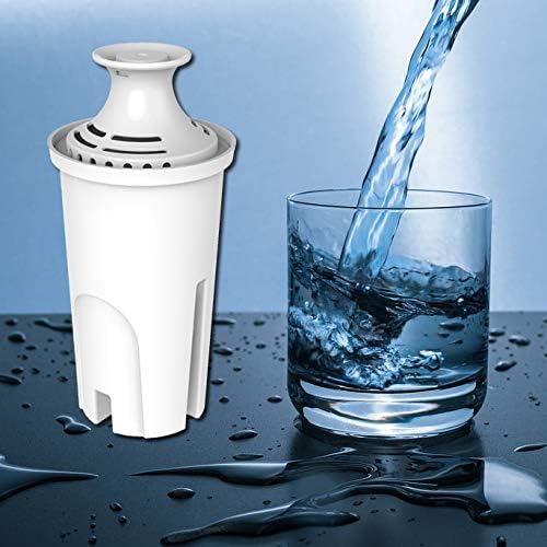 Replacement for Brita® Filter, Brita® Standard Water Filter,Pitcher Water Filter Compatible with Classic OB03, Mavea 107007, and More, NSF Certified 1 Year Filter Supply, 4 Packs