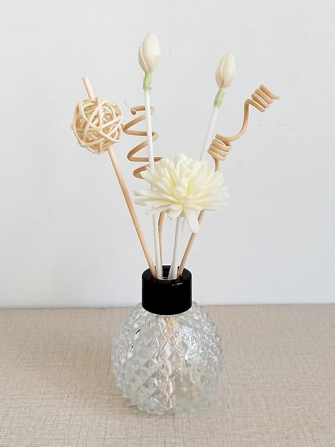 120PCS Reed Diffuser Sticks 7.5in/19CM Diffuser Sticks Diffuser Reeds Replacements Sticks for Home,SPA (Natural)