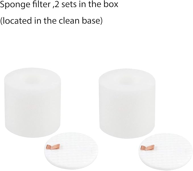 Replacement Parts Accessories for Shark AV2610WA RV2610WA RV2410WD Matrix Plus 2- in-1,2 Main Brush,4 Filters,3 Mop Pads,6 Side Brushes,2 Pre Filter,&1 Pre-Motor 2 Foam Filter