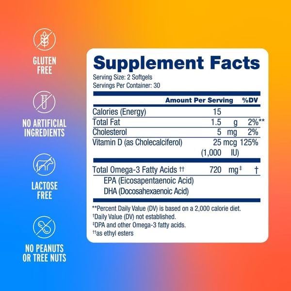 Oceanblue Omega-3 Bundle – 2100 Triple Strength 180ct + Essentials Everyday Omega Minis 60ct – High-Potency EPA, DHA, DPA with Vitamin D3 – Orange Flavor – Heart, Brain & Immune Support - 2 Pack