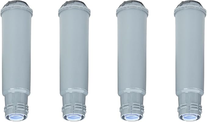 Nispira F088 Water Filter Cartridge Replacement For KRUPS Claris Coffee Maker Precise Tamp Espresso Machines Automatic Machines XP5220, XP5240, XP5280, XP5620, EA82, EA9000. 4 Packs