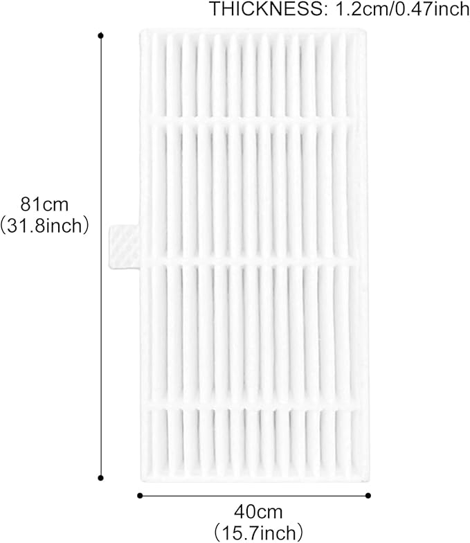 Filters For MAMNV BR150/BR151 For ZCWA BR150/BR151 For ONSON BR150/BR151 For GTTVO BR150/BR151 Robot Vacuum Cleaner, Vacuum Cleaner Filters Replacement Kits(10PCS)