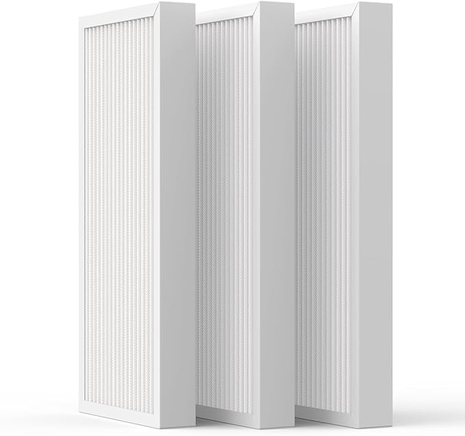 3 Pack True Air Filter Replacement for Hamilton Beach TrueAir 04383 04384 04385 04386 Air Purifier, Replace Part # 990051000