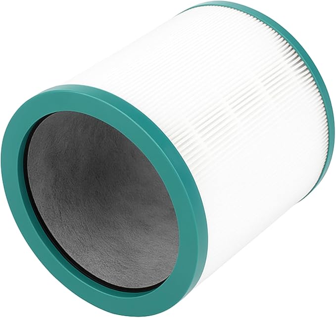 Nispira Dual-layer HEPA Filter Compatible with Dyson TP02 Tower US Sm/Nk and TP02 US Nk/Nk TP01 BP01. Compared to EVO filter part 968126-03 - Size 7.4" x 7.4". 4 Pack