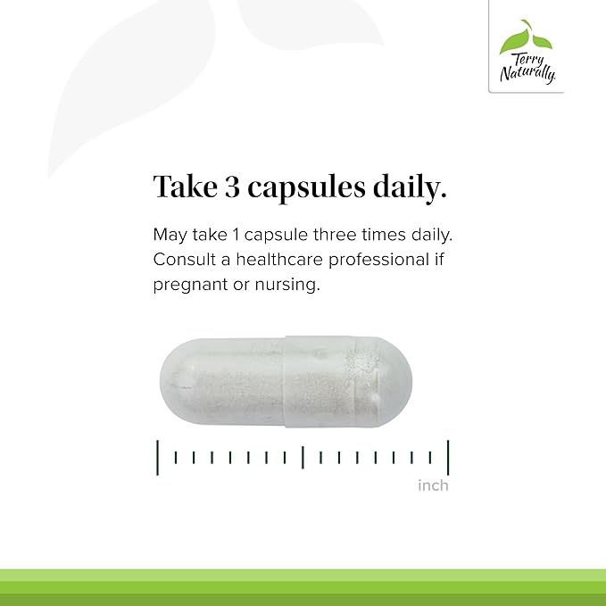 Terry Naturally Be Mobile - Collagen Supplement for Joint Health Support - Dietary Supplement with Boswellia Extract & Type II Collagen - Lower Back & Knee Support - 60 Capsules