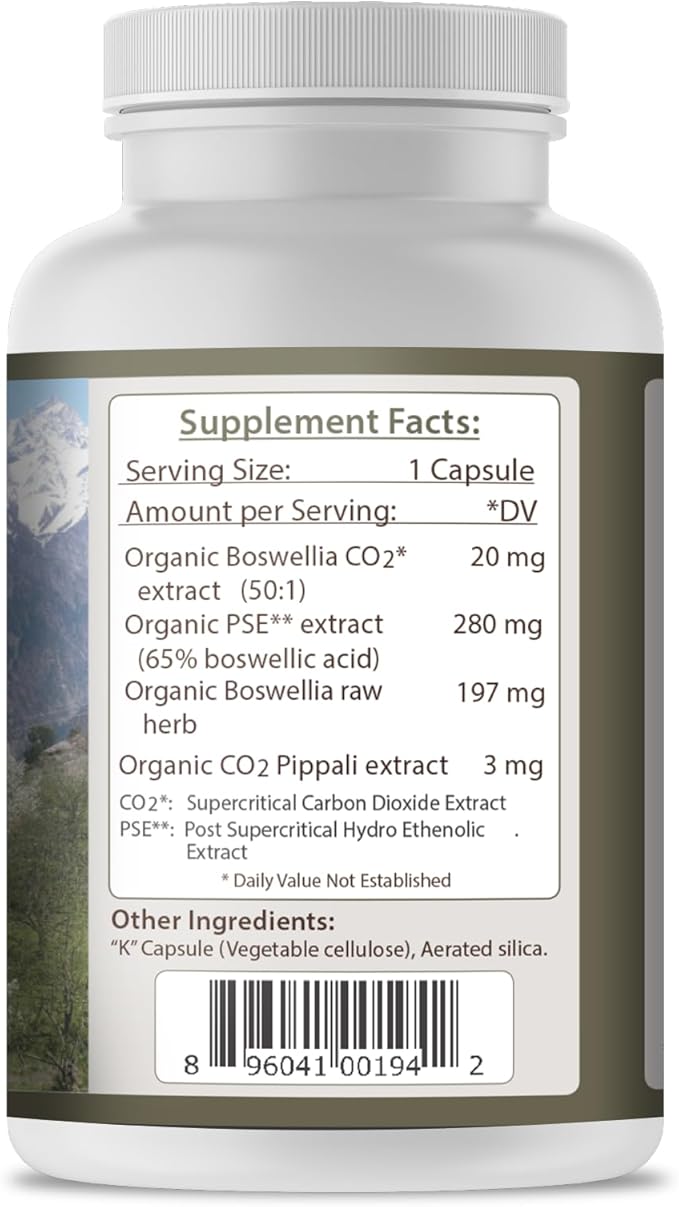 Tattva's Herbs Boswellia Serrata 500mg – Joint Support Supplement for Men & Women, Supercritical CO2 Extract, 240 Veggie Capsules (2-Pack) - 25 Years of Premium Service