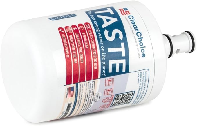 Clear Choice CLCH111 8171413 Refrigerator Water Filter compatible replacement for Kenmore 8171413 Filter NSF/ANSI 42