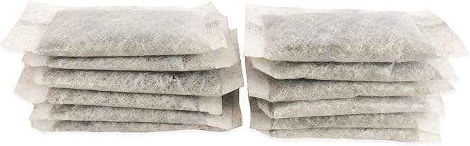 Green Piece® Distiller Filters (Made in USA) - Activated Charcoal - Odor Absorbing. Works Great for Megahome and other Countertop Distillers (12 Pack)