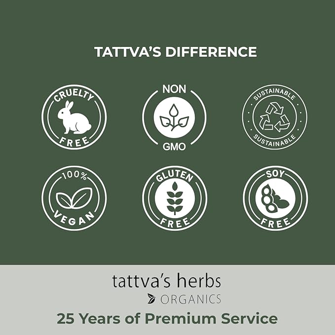 Tattva's Herbs Boswellia Serrata 500mg – Joint Support Supplement for Men & Women, Supercritical CO2 Extract, 240 Veggie Capsules (2-Pack) - 25 Years of Premium Service
