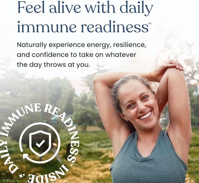 Better Way Health™ - Advanced Immune Readiness - Highly Purified 1,3/1,6 Beta Glucan 100 - Clinically Tested Immune Defense - 100mg/60 Capsules