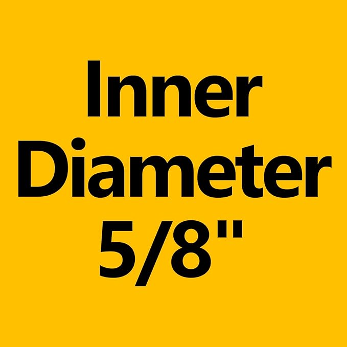 Garden Water Hose 100 ft x 5/8 in Heavy Duty, Flexible and Lightweight, Burst 600 psi, Kink-Less Hybrid Rubber Pipe for Backyard, 3/4'' Brass Fittings, Orange