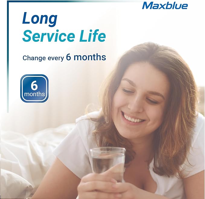 Maxblue MB-F38 Replacement for W10295370A, Everydrop® Filter 1, EDR1RXD1, EDR1RXD1B, P8RFWB2L, P4RFWB, Kenmore® 46-9081, 46-9930, Refrigerator Water Filter, 1 Filter