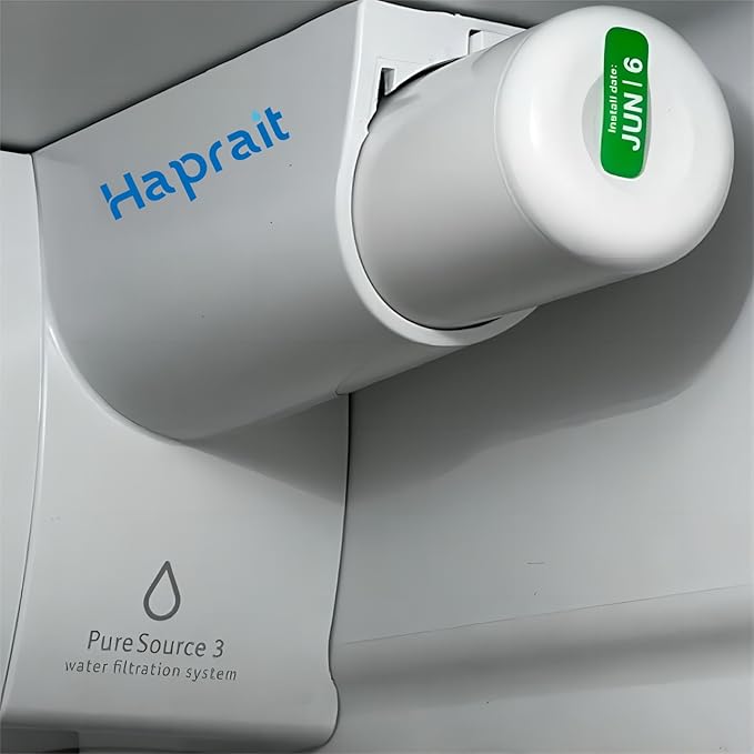 WF3CB Water Filter Replacement, HP006 Compatible with Frigidaire WF3CB, Pure Source 3, WF425, 706465, 242069601, 242086201, 242017800, Height 9 inches, 4 Count