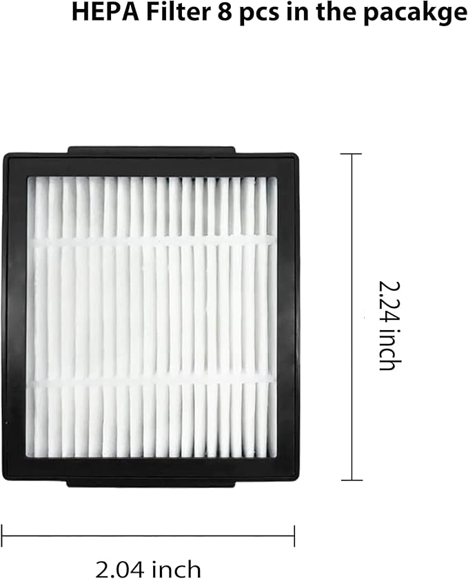 Replacement Parts Accessories Specific for iRobot Roomba Combo 10 Max J9 J7+/Plus Vacuum Cleaners :Microfiber Moping Pad X2 Side Brush X8 Filter X8 Roller Brush X8