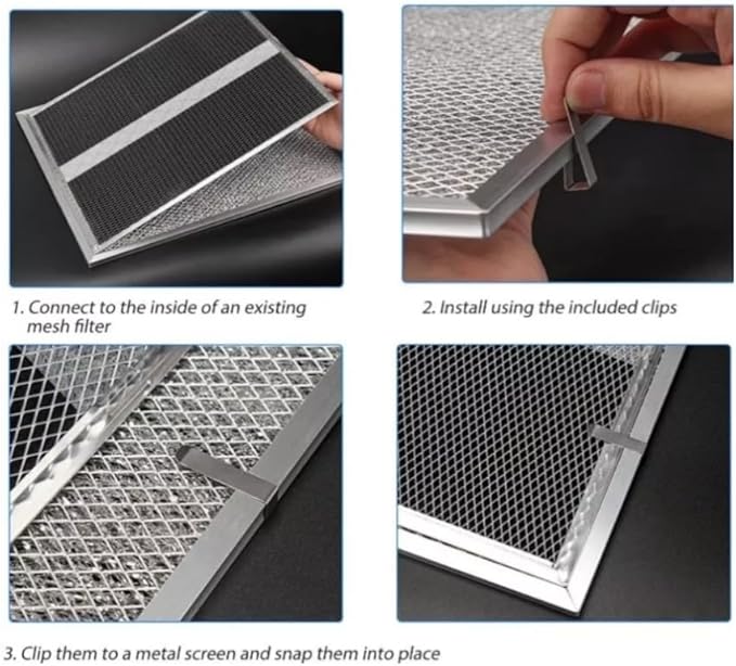 2 Pack S97020467 (HPF36) Range Hood Non-Duct Filter Kit, HPF36 Type Xd Charcoal Filter Kit for Broan Non-Ducted Range Hood, Fit For AHDA136BL, AHDA136SS, BCDF136SS, 14.62*15.88*0.18