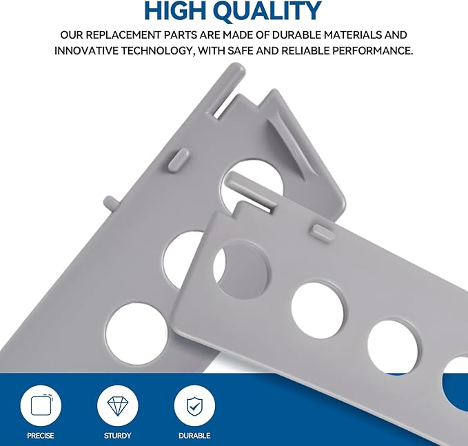 2 pack W11156832 Dryer Lint Screen Door Compatible with Whirlpool,Maytag, Amana,BSG17BVANA0,BSG17B6ANA0,WED94HEXW1,WED95HEXL1,Replaces W10219016,WPW10219016,W10672680