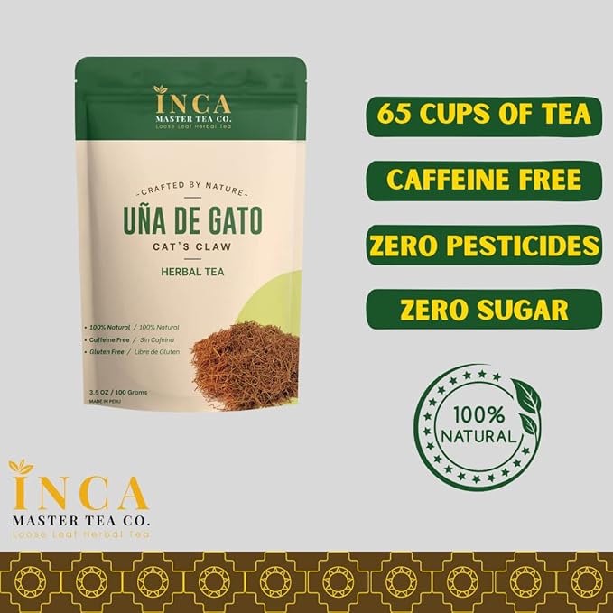 UNA de Gato Cat's Claw Loose Herbal Bark Tea Natural catclaw from Peru 100g 3.5oz