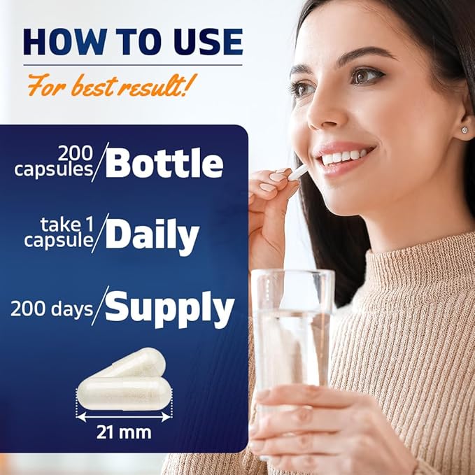 Vitamatic Pantothenic Acid (Vitamin B5) 500 mg- 200 Capsules