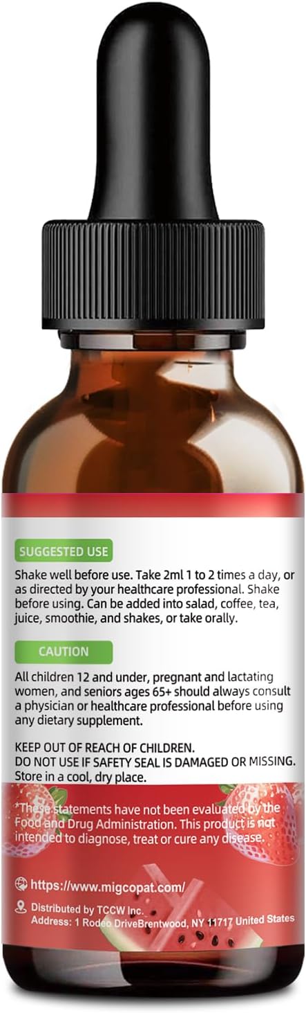 Zeolite Detox Liquid Drops 2 Pack(60ml Each), Zeolite Drops with B12, D3 & Vitamin C – Pure Body Cleanse Support for Heavy Metals, Natural Zeolite Formula, Strawberry Watermelon Flavor, 120ml