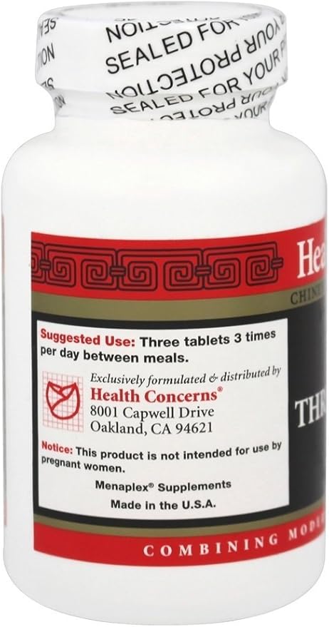 Health Concerns Three Immortals - Menopause Support Supplement - Powerful Relief for Hot Flashes, Hormone Imbalance & Night Sweats - Dong Quai, Epimedium, Morinda, Rehmannia & Lycium - 90 Tablets