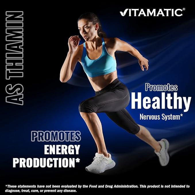 Vitamatic Pantothenic Acid (Vitamin B5) 500 mg- 200 Capsules