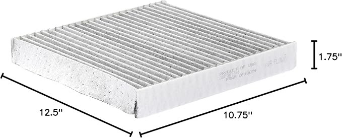 FRAM Fresh Breeze Cabin Air Filter Replacement for Car Passenger Compartment w/ Arm and Hammer Baking Soda, Easy Install, CF11183 for Select Dodge and Jeep vehicles , white