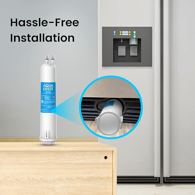 AQUA CREST EDR3RXD1 Replacement for 4396841, Everydrop® Filter 3, 4396710, Kenmore® 46-9083, 46-9030, Refrigerator Water Filter, 2 Filters