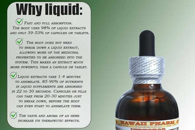 Green Coffee Liquid Extract, Green Coffee (Coffea Arabica) Bean Powder Tincture Supplement 4 oz