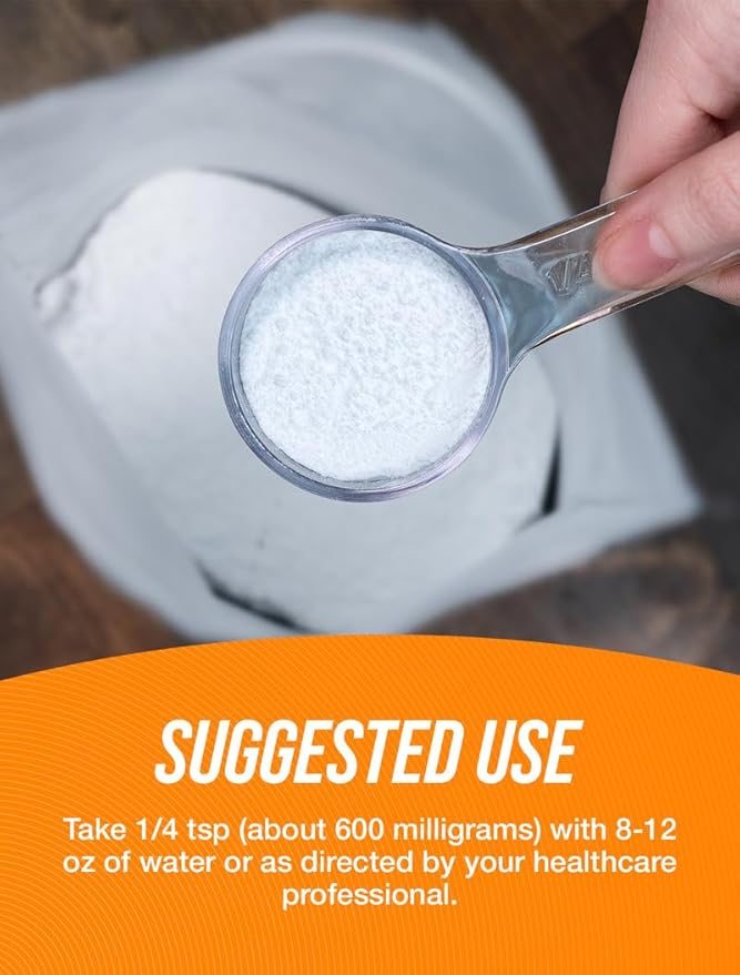 BulkSupplements.com NAC Powder - N-Acetyl Cysteine 600mg, NAC Supplement - Antioxidant Support, Gluten Free - 600mg per Serving, 417 Servings, 250g (8.8 oz) (Pack of 1)