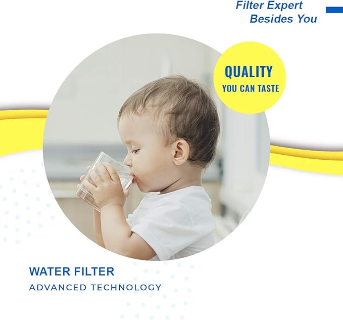 RWF5800A Refrigerator Water Filter Replacement For Frigidaire EPTWFU01, EWF02, Pure Source Ultra II, 3PACK