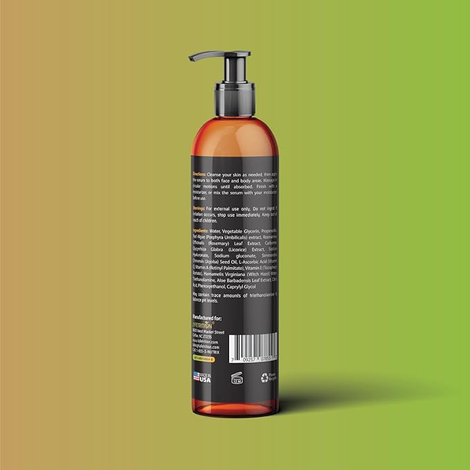 skin repair serum | 12 oz Large Bottle | Repair Acne, Allergies and Sunburn | Skin Repair Serum for Men and Women | Skin Repair Serum for All Skin Types