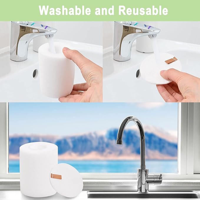 6 Pack IQ Base Pre-Motor Foam Replacement Filters for Shark IQ R101AE RV1001AE AV912S AV1010AE RV1000 AV970 AV993 AV1002AE Shark AI AV2501S AV2501AE RV2502AE RV2520AOUS Robot Vacuum Cleaner