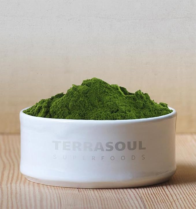 Terrasoul Superfoods Organic Wheat Grass Juice Powder, 10 Oz (2 Pack) - Grown in Utah, Made from Concentrated Juice, Superior to Wheatgrass