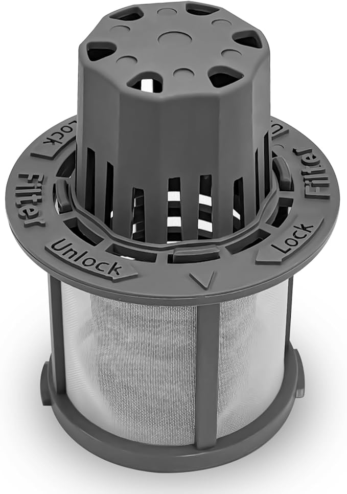 WD12X25995 Fine Filter & Basket Kit Compatible With GE/Hotpoint/Haier Dishwashers, Replaces #AP6989426 PS16217023 EAP16217023 4962336 Dishwasher Ultra Fine Filter Kit