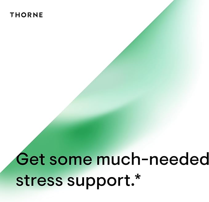 THORNE - Rhodiola - Botanical Supplement for Stress Relief - Enhances Sleep, and Mental Focus* - 60 Capsules
