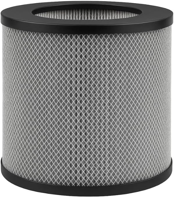 Nispira 3-in-1 True HEPA Activated Carbon Filter Replacement For Bissell MYair Personal Air Purifier 2780A 2780 27809, Compared to Part 2801. Size 7" x 7" x 6.1". 3 Pks (NOT FOR MODEL 3139A)