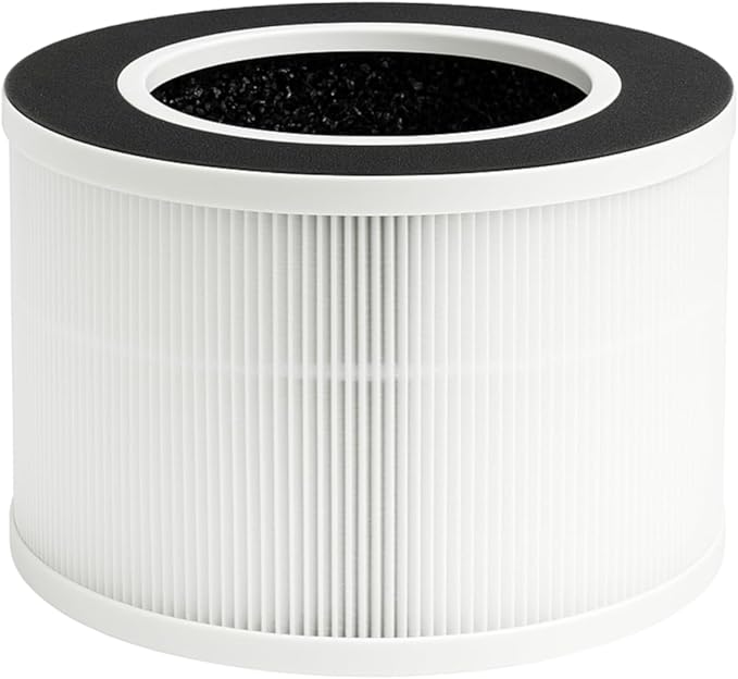 Nispira TD-1500 4-in-1 True HEPA Replacement Filters for Tredy Air Purifier TD-1500, 2 Pack
