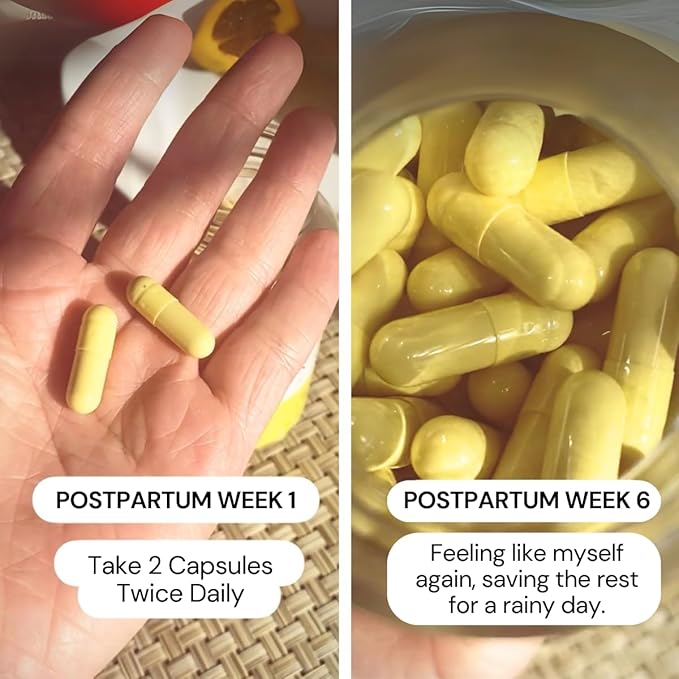 PLUSCENTA Placenta Encapsulation Kit - Postpartum Recovery Kit for New Mothers - Prenatal Vitamins for Women - Pregnancy Vitamins for Women - Baby Registry Items - New Mom Essentials