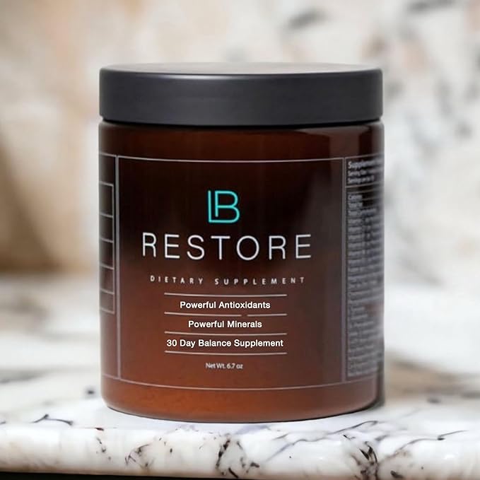 Restore Advanced Multi-Nutrient System Pure Powder Formula - 30 Day Balance Supplement - Contains Powerful Antioxidants, Minerals, Essential Amino & Fatty Acids